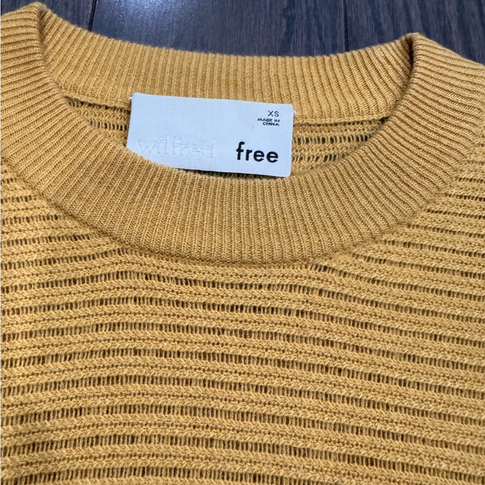 Wilfred Golden Ribbed Sweater - Picture 5 of 8